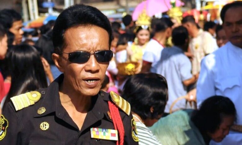 тайский полицейский
