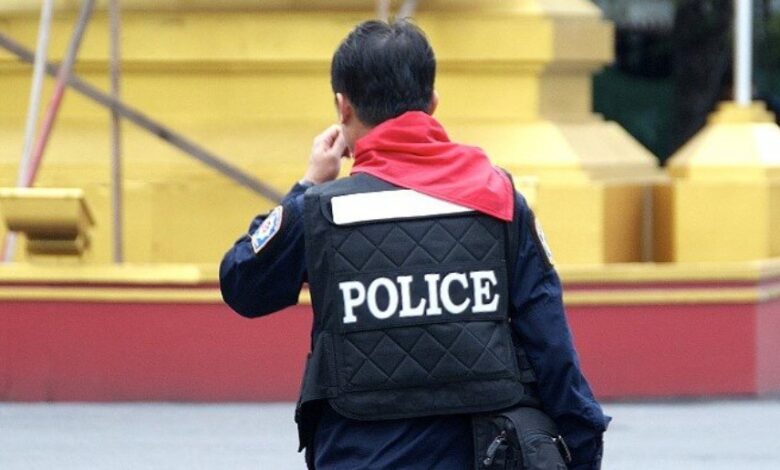 Полицейский сотрудник полиции Таиланда